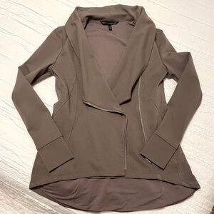 White House black market jacket taupe